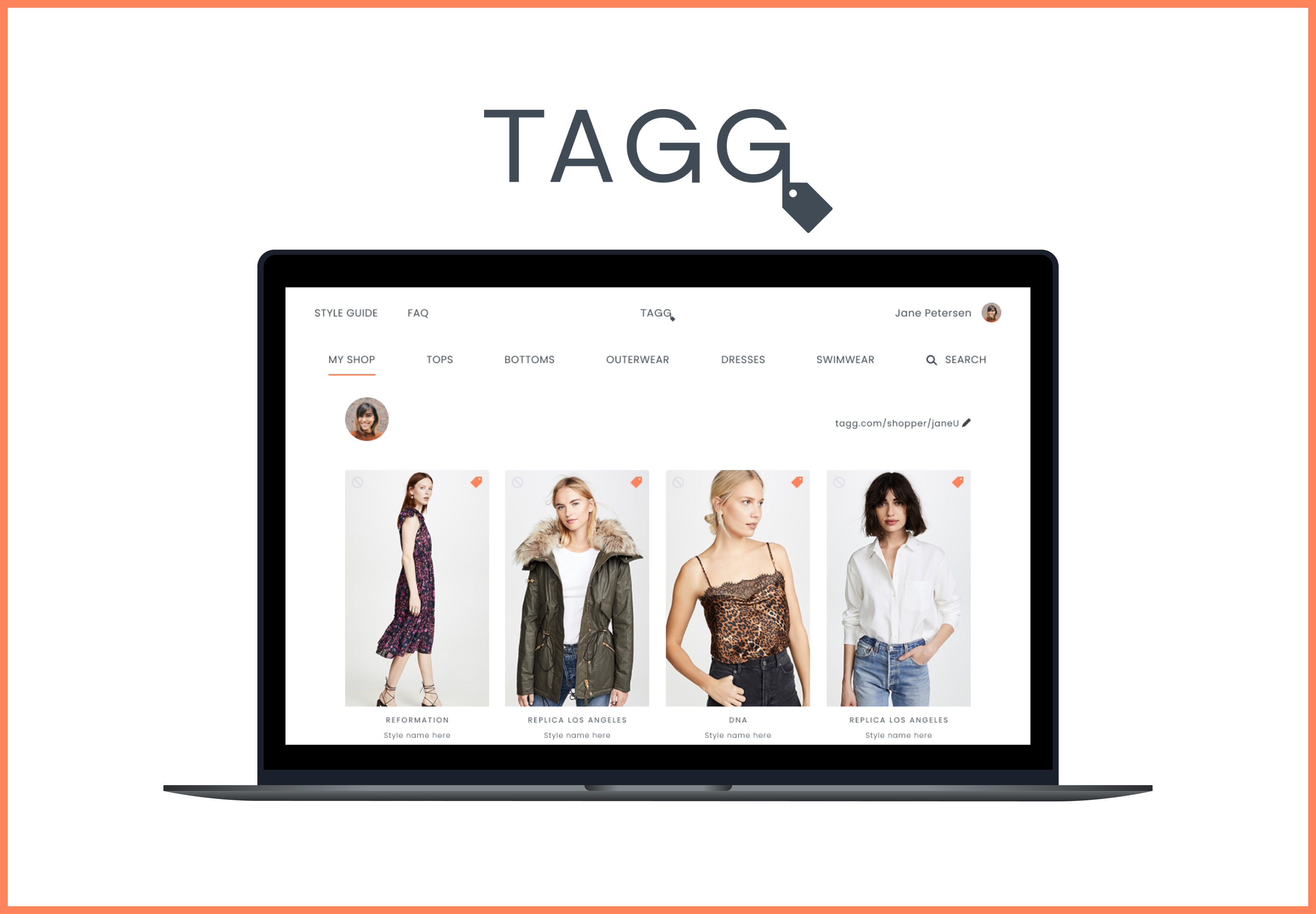 Tagg website image